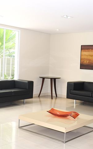 Apartamento para alugar com 56m², 2 quartos e 1 vagaHall social
