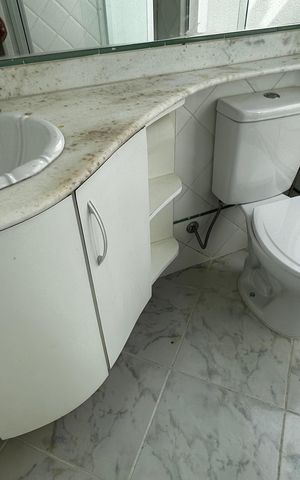 Casa de condomínio para alugar com 160m², 3 quartos e 4 vagas Casa de condomínio para alugar com 160m², 3 quartos e 4 vagasBanheiro do Quarto 2