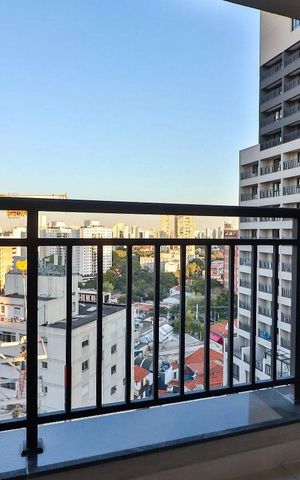 Apartamento à venda com 21m², 1 quarto e sem vaga Apartamento à venda com 21m², 1 quarto e sem vagaVaranda
