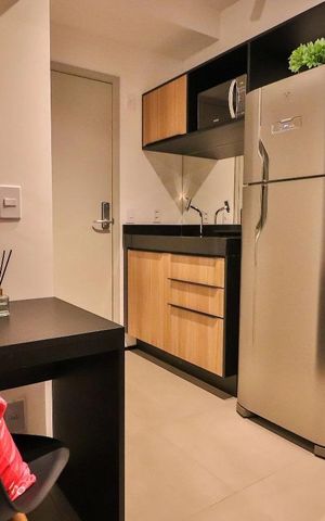 Apartamento à venda com 21m², 1 quarto e sem vaga Apartamento à venda com 21m², 1 quarto e sem vagaCozinha