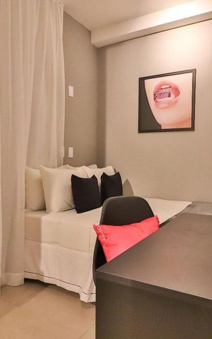 Apartamento à venda com 21m², 1 quarto e sem vaga Apartamento à venda com 21m², 1 quarto e sem vagaSala/Quarto