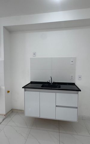 Apartamento para alugar com 39m², 1 quarto e sem vaga Apartamento para alugar com 39m², 1 quarto e sem vagaCozinha e Área de Serviço