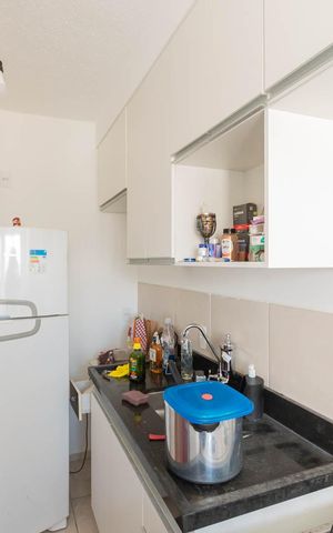 Apartamento à venda com 33m², 1 quarto e 1 vagaCozinha e Área de Serviço