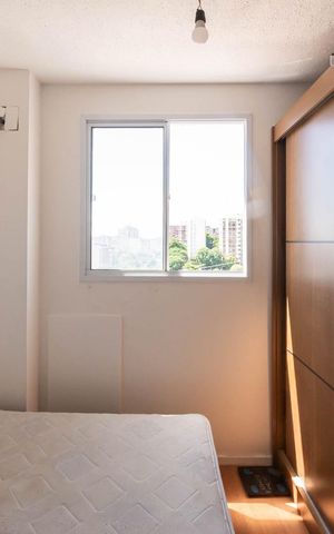 Apartamento à venda com 33m², 1 quarto e 1 vagaQuarto