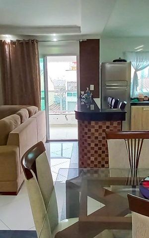 Apartamento à venda com 208m², 4 quartos e 2 vagas Apartamento à venda com 208m², 4 quartos e 2 vagasSala de jantar