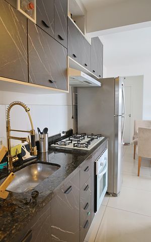 Apartamento à venda com 50m², 2 quartos e sem vagaCozinha e Área de Serviço