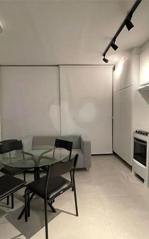 Apartamento à venda com 47m², 1 quarto e 1 vaga
