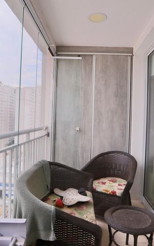 Apartamento à venda com 56m², 2 quartos e 1 vaga Apartamento à venda com 56m², 2 quartos e 1 vagaSacada