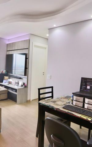 Apartamento à venda com 56m², 2 quartos e 1 vaga Apartamento à venda com 56m², 2 quartos e 1 vagaSala