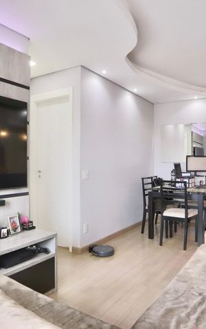 Apartamento à venda com 56m², 2 quartos e 1 vaga Apartamento à venda com 56m², 2 quartos e 1 vagaSala