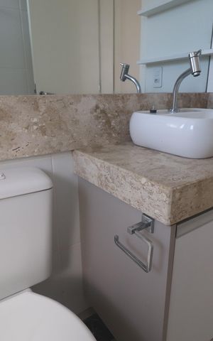 Apartamento à venda com 63m², 2 quartos e 1 vagaBanheiro social
