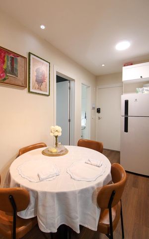 Apartamento à venda com 35m², 2 quartos e sem vaga Apartamento à venda com 35m², 2 quartos e sem vagaSala/Cozinha