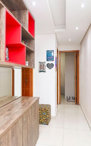 Apartamento para alugar com 44m², 2 quartos e 1 vagaCorredor