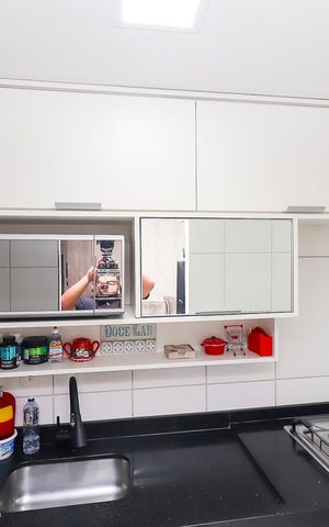 Apartamento para alugar com 44m², 2 quartos e 1 vagaCozinha e Área de Serviço