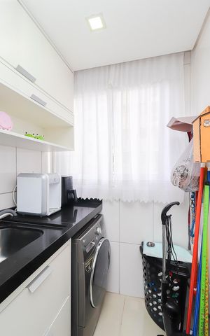 Apartamento para alugar com 44m², 2 quartos e 1 vagaCozinha e Área de Serviço