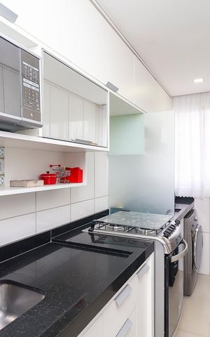 Apartamento para alugar com 44m², 2 quartos e 1 vagaCozinha e Área de Serviço
