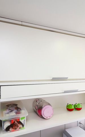 Apartamento para alugar com 44m², 2 quartos e 1 vagaCozinha e Área de Serviço