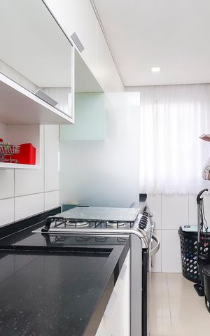 Apartamento para alugar com 44m², 2 quartos e 1 vagaCozinha e Área de Serviço