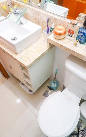 Apartamento para alugar com 44m², 2 quartos e 1 vagaBanheiro