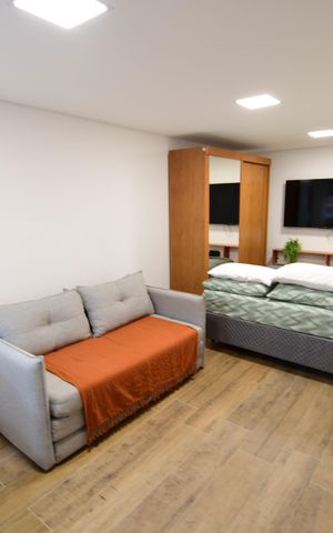 Studio para alugar com 40m², 1 quarto e 1 vagaQuarto