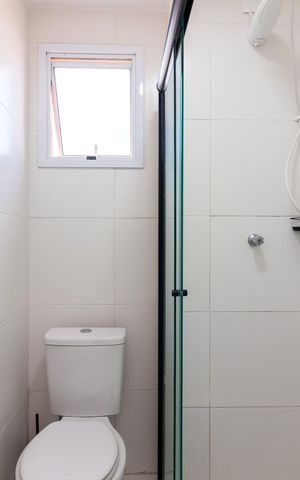 Apartamento para alugar com 45m², 2 quartos e sem vagaBanheiro