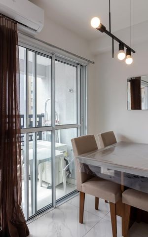 Apartamento para alugar com 45m², 2 quartos e sem vagaCozinha e Sala de Jantar