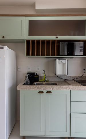 Apartamento para alugar com 45m², 2 quartos e sem vagaCozinha e Sala de Jantar