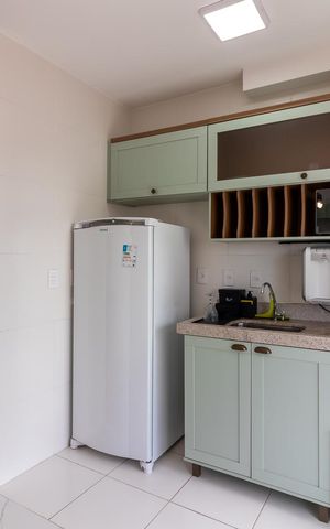 Apartamento para alugar com 45m², 2 quartos e sem vagaCozinha e Sala de Jantar