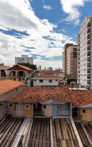 Apartamento para alugar com 45m², 2 quartos e sem vagaVaranda e Área de Serviço - Vista