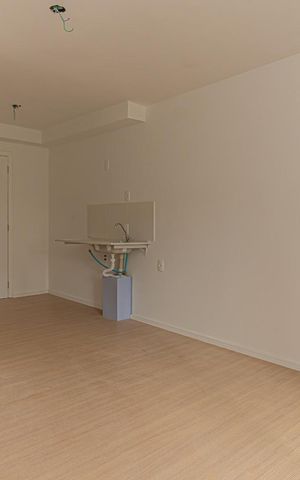 Apartamento à venda com 24m², 1 quarto e sem vaga Apartamento à venda com 24m², 1 quarto e sem vagaSala/Quarto