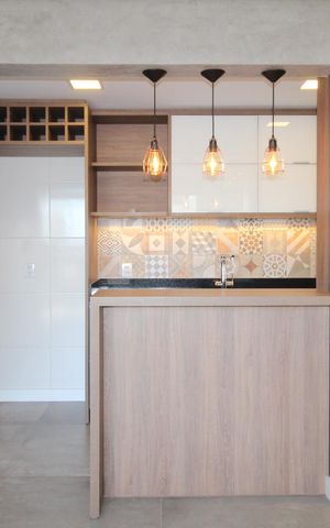 Apartamento à venda com 90m², 2 quartos e 2 vagasCozinha