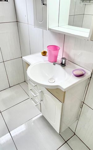 Casa à venda com 110m², 3 quartos e 1 vaga Casa à venda com 110m², 3 quartos e 1 vagaBanheiro da Suíte