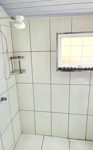 Casa à venda com 110m², 3 quartos e 1 vaga Casa à venda com 110m², 3 quartos e 1 vagaBanheiro da Suíte