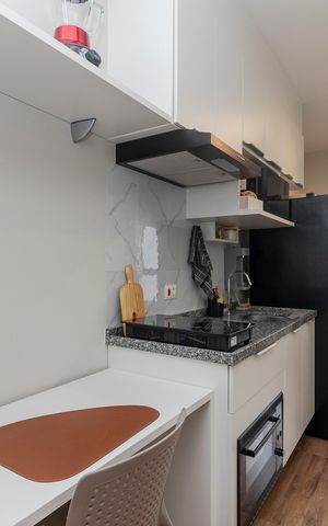 Studio para alugar com 25m², 1 quarto e sem vaga Studio para alugar com 25m², 1 quarto e sem vagaStudio