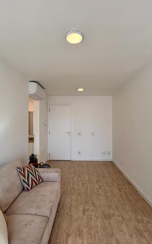 Apartamento à venda com 48m², 1 quarto e 1 vaga Apartamento à venda com 48m², 1 quarto e 1 vagaSala