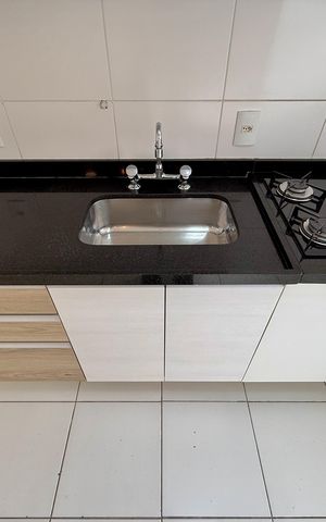 Apartamento à venda com 48m², 1 quarto e 1 vaga Apartamento à venda com 48m², 1 quarto e 1 vagaCozinha