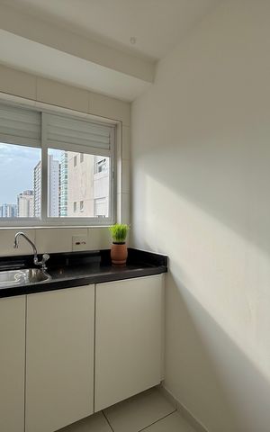 Apartamento à venda com 48m², 1 quarto e 1 vaga Apartamento à venda com 48m², 1 quarto e 1 vagaÁrea de Serviço