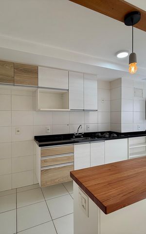 Apartamento à venda com 48m², 1 quarto e 1 vaga Apartamento à venda com 48m², 1 quarto e 1 vagaCozinha