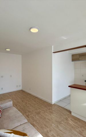 Apartamento à venda com 48m², 1 quarto e 1 vaga Apartamento à venda com 48m², 1 quarto e 1 vagaSala