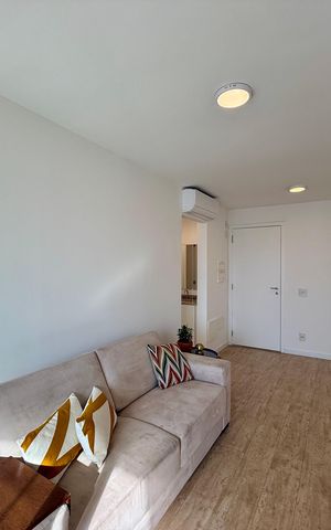 Apartamento à venda com 48m², 1 quarto e 1 vaga Apartamento à venda com 48m², 1 quarto e 1 vagaSala