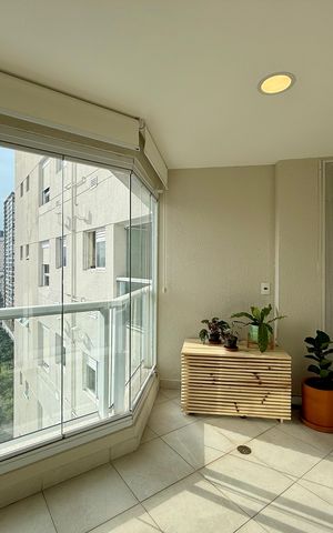 Apartamento à venda com 48m², 1 quarto e 1 vaga Apartamento à venda com 48m², 1 quarto e 1 vagaSacada