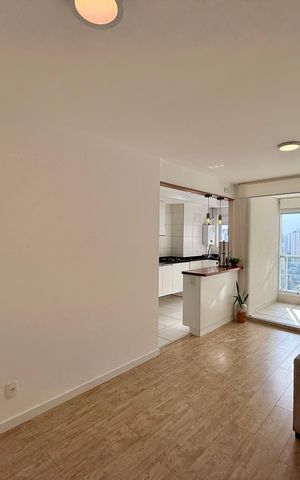 Apartamento à venda com 48m², 1 quarto e 1 vaga Apartamento à venda com 48m², 1 quarto e 1 vagaSala