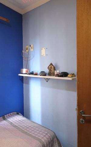 Apartamento à venda com 67m², 3 quartos e 1 vagaQuarto 2