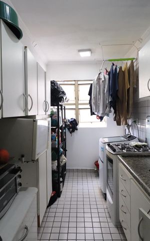Apartamento à venda com 67m², 3 quartos e 1 vagaCozinha e Área de Serviço