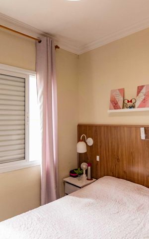 Casa de condomínio à venda com 77m², 3 quartos e 2 vagas Casa de condomínio à venda com 77m², 3 quartos e 2 vagasQuarto 2