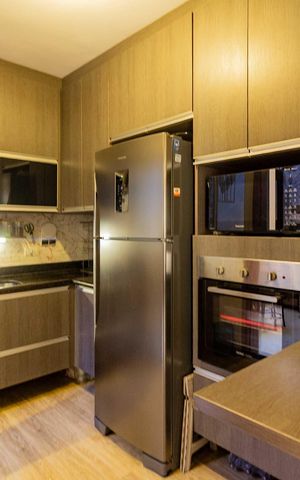 Casa de condomínio à venda com 77m², 3 quartos e 2 vagas Casa de condomínio à venda com 77m², 3 quartos e 2 vagasCozinha