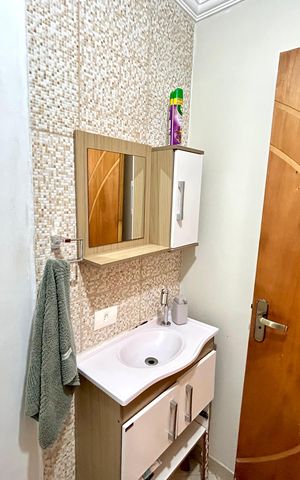 Casa à venda com 151m², 3 quartos e 2 vagas Casa à venda com 151m², 3 quartos e 2 vagasBanheiro 2