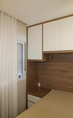 Apartamento à venda com 42m², 2 quartos e 1 vagaQuarto 2