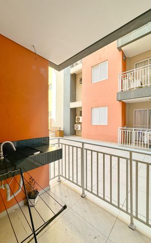 Apartamento para alugar com 70m², 2 quartos e 1 vagaVaranda da Sala