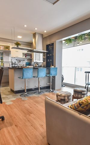 Apartamento para alugar com 47m², 1 quarto e 1 vaga Apartamento para alugar com 47m², 1 quarto e 1 vagaSala